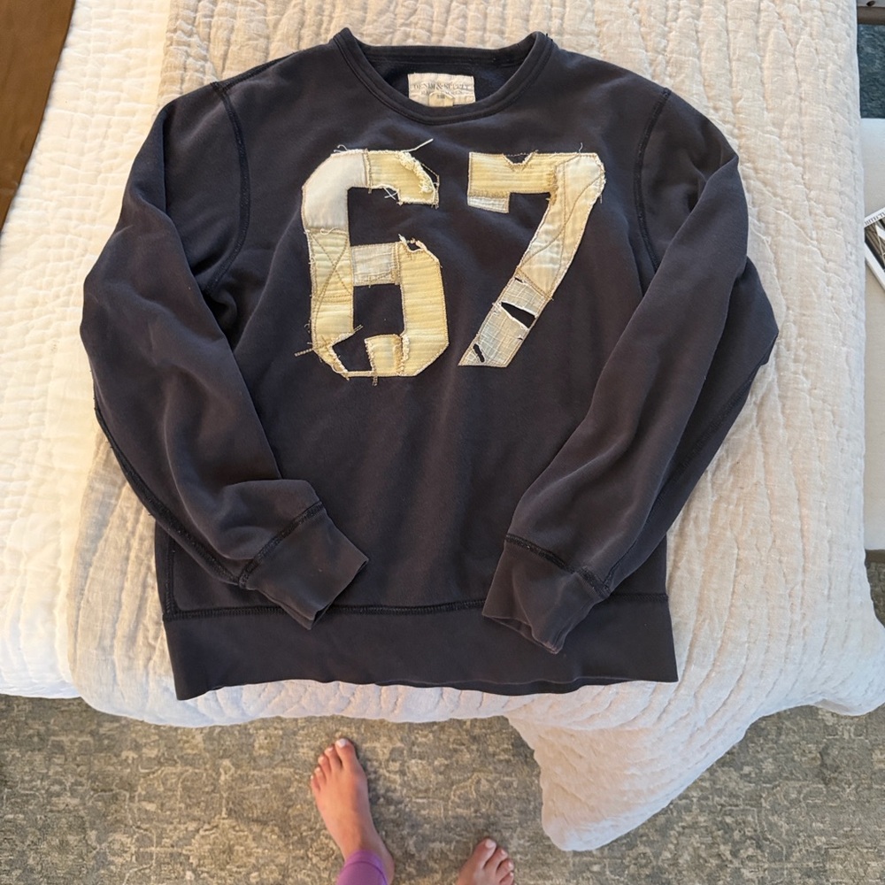 Ralph Lauren Denim & Supply Dark Navy Crewneck Sweatshirt